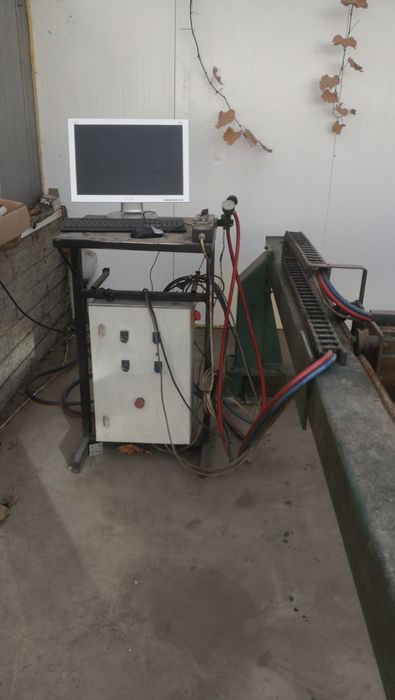 Газорез,управление мач3. Размери на рязане 3м.на 1.75м.