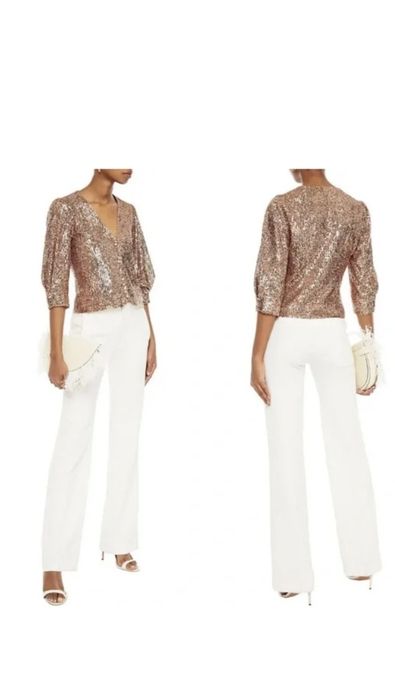 Маркова блуза с пайети MAJE