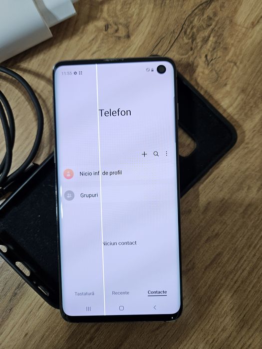 SAMSUNG Galaxy S10, 128GB, 4G, 8GB RAM, Dual SIM Prism Black