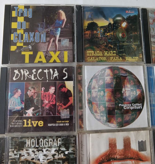 Cd Audio,Taxi,Holograf,Direcția5,Pasarea Colibri,Proconsul,Strada Mare