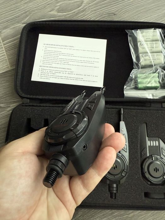 Set 4 avertizori + statie Wind Blade D5-W plus 4 Swingheri cu penar