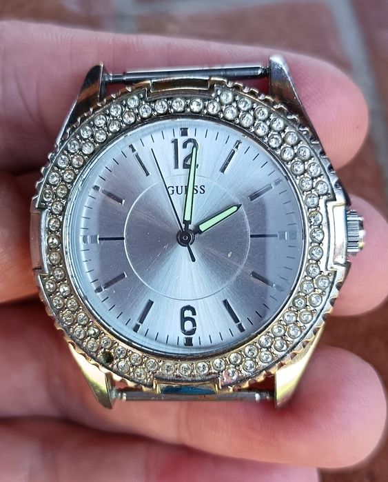 Ceas Guess damă original, funcțional, model cu cristale – Japan Mov't