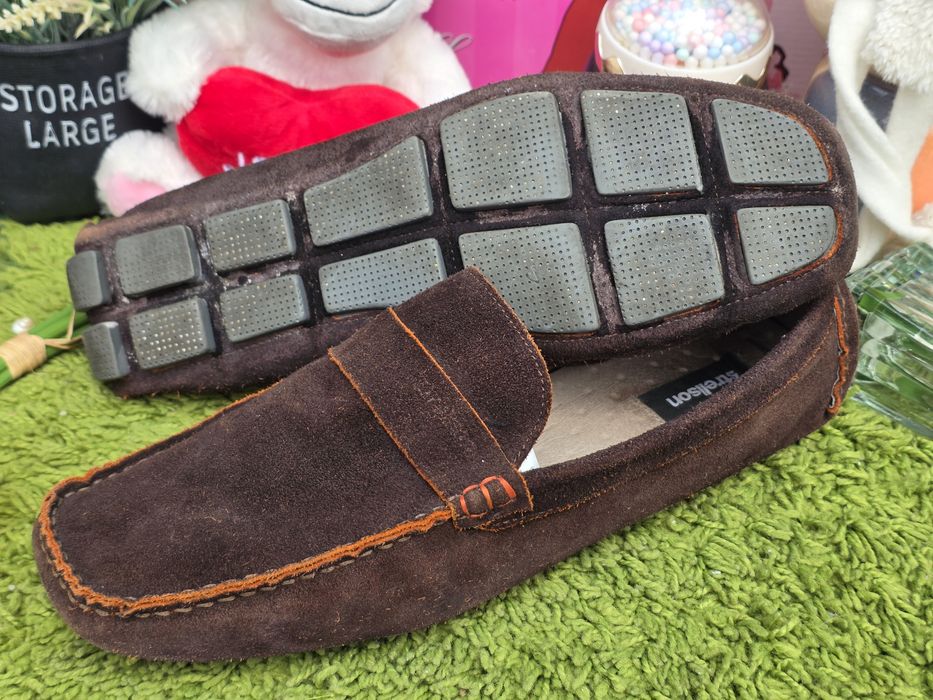 Strellson мъжки мокасини естествен велур N44,5