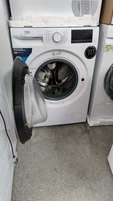 *ПРОМО* Комплект Пералня 8 кг и Сушилня с термопомпа 7 кг Beko-Беко