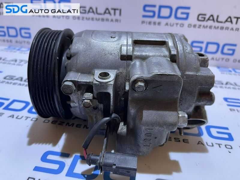 Compresor AC Aer Conditionat Clima VW Polo 9N 1.4 TDI BWB BMS 2005 - 2010 Cod 6Q0820808G [B0079]