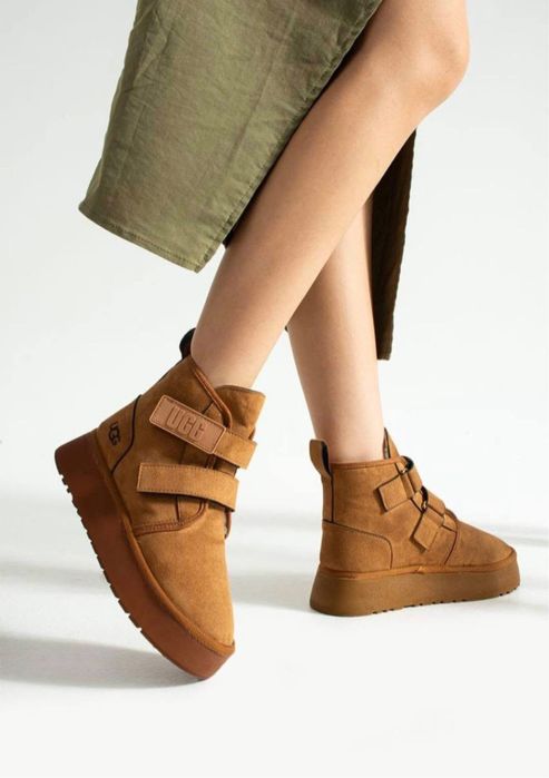 Дамски велурени боти, изключотелно топли