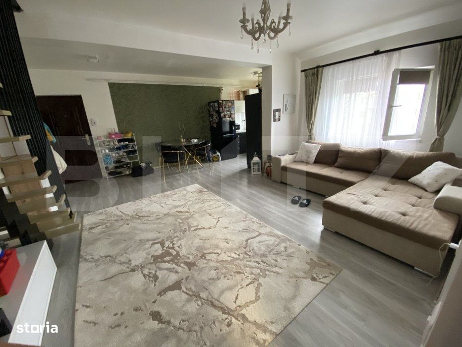 Apartament cu 3 dormitoare livig si bucatarie zona Bradet