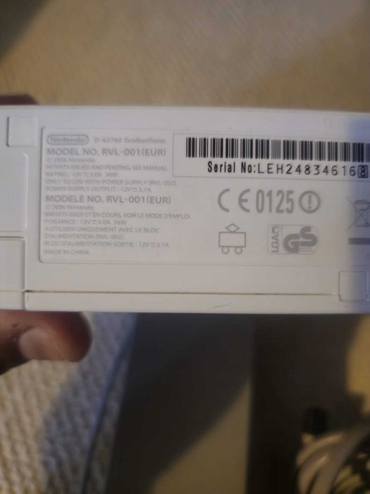 Consola Nintendo Wii Completa Functionala