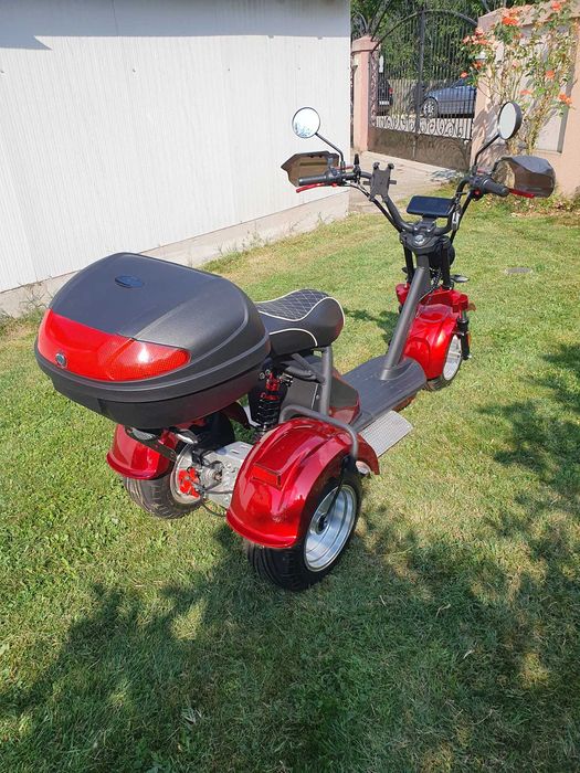 Scuter electric 3 roti SHANSU HM7 (2024) – doar 84 km – inmatriculat