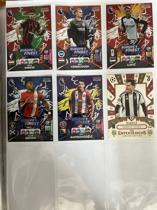Topps Match Attax 2024/2025 Panini premier League Plus 23/24