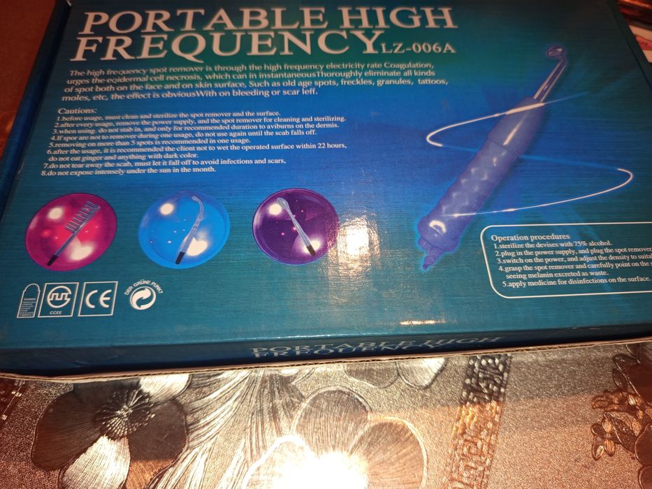 Нов Професионален Дарсонвал за Кожа с Антибактериално Действие