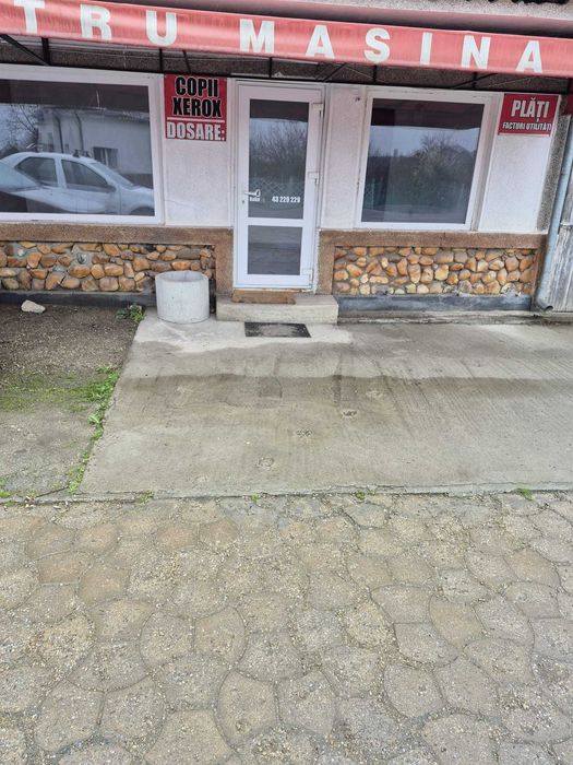 Închiriez spațiu comercial Ștefănești-Centru, 30 mp
