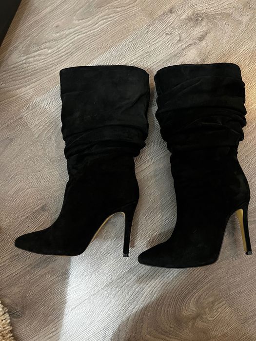 Cizme Ruiz , piele întoarsă