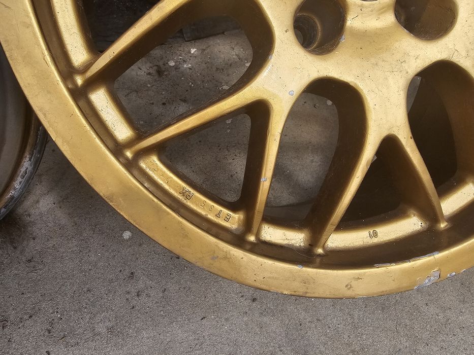 Jante Logan / Opel / Renault -  BBS RX 215 17' --  4x100 7.5 Latime + 4 cauciucuri 205 40 17