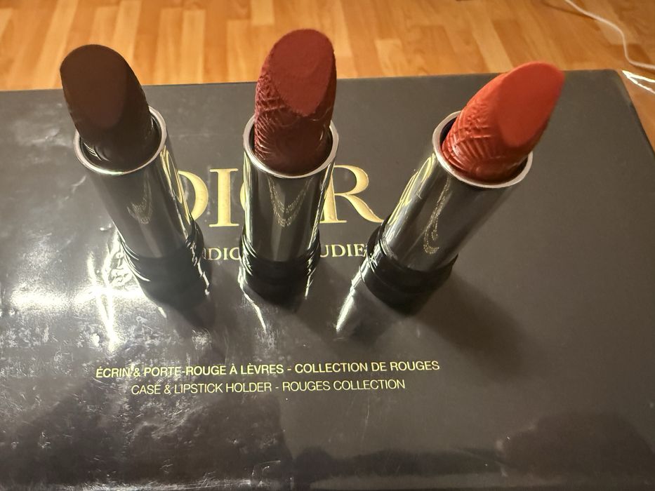 PIESĂ DE COLECȚIE: Set Rujuri & Clutch DIOR Minaudière (Ediție Limitată)