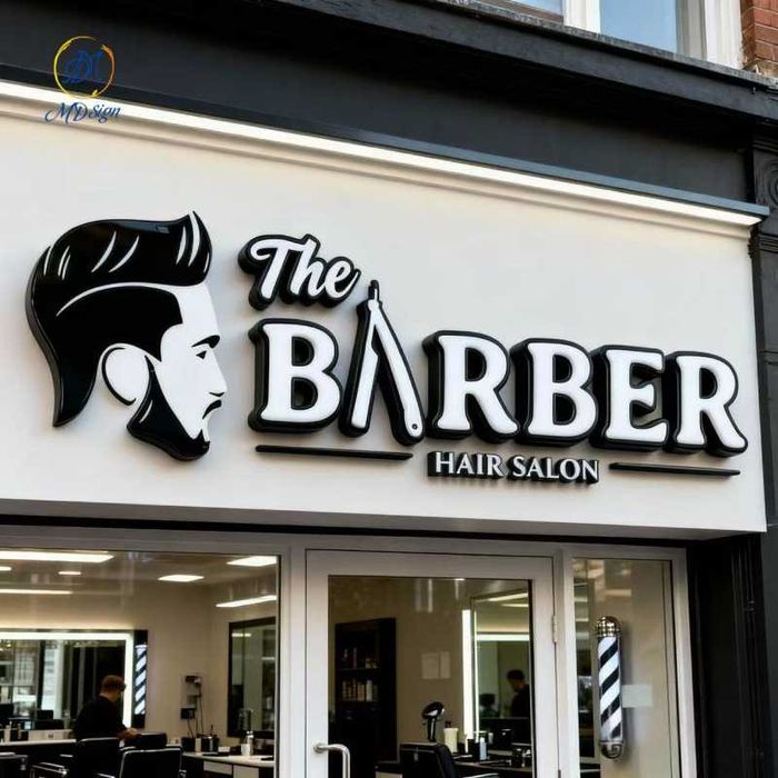 Объемные буквы Наружная реклама ташкент.Парикмахерская.Сартарошхона