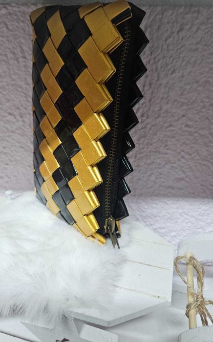 Handmade portofel+ cercei și brățară