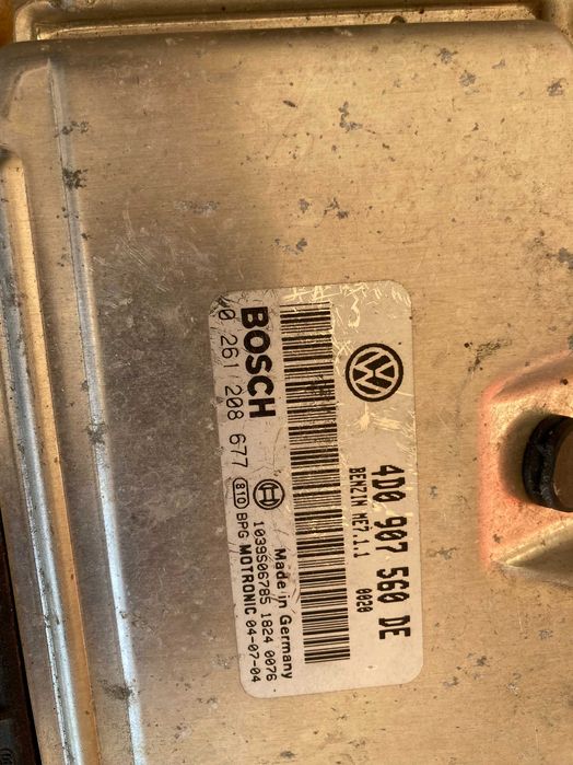 Компютър еку ecu електронен блок двигател Файтон 4.2 phaeton