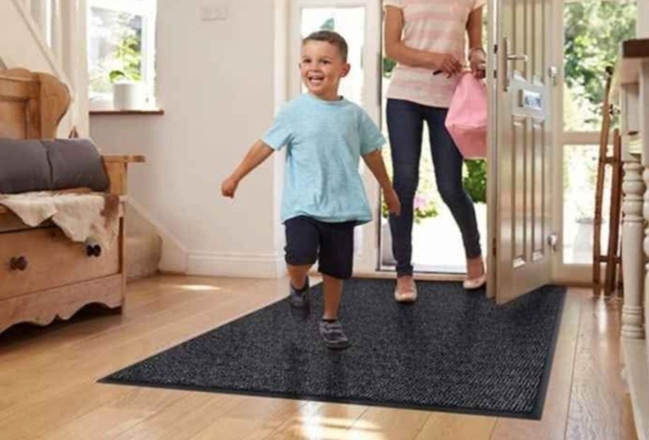 Издръжлива и стилна правоъгълна постелка