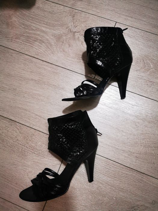 Botine din piele naturala, de vara