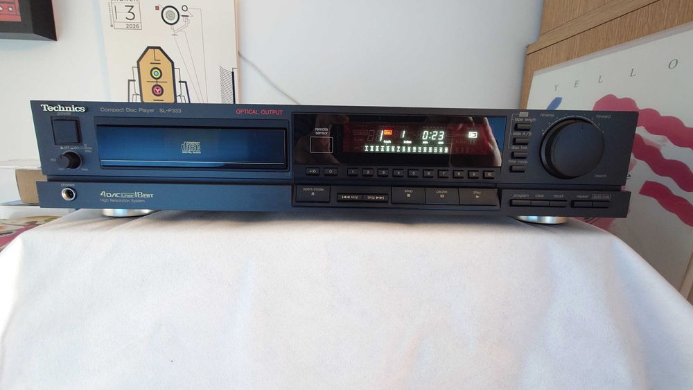 Продавам CD плеър Тechnics SL-P333
