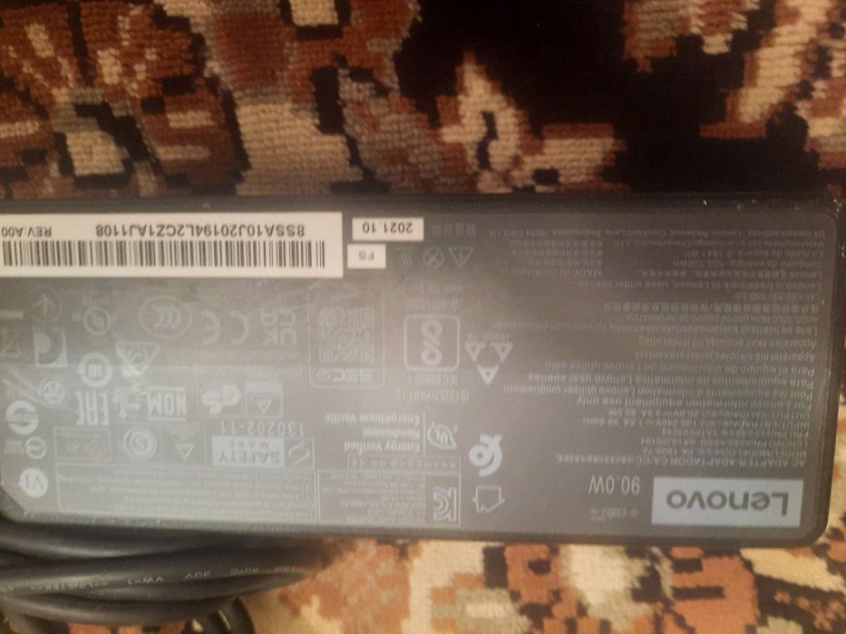 Продаётся блок питания для  компьютера моноблока LENOVO 90W