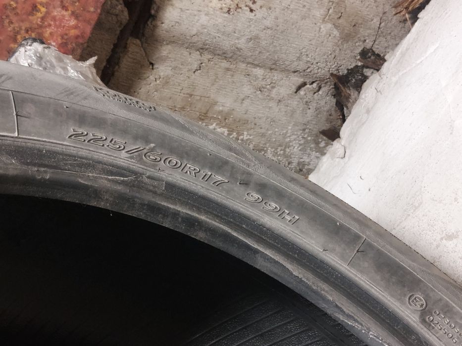 Летние шины на 17