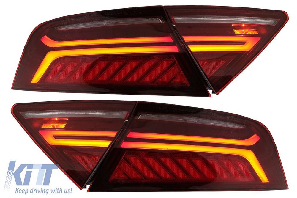 Stopuri LED compatibil cu AUDI A7 4G (2010-2014) Facelift Light Bar Design