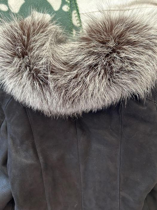 Дамско кожено яке лисица