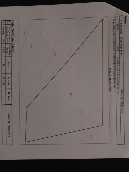 Oraș Vălenii de Munte-teren pt casă cu posibilitatea achitării în rate