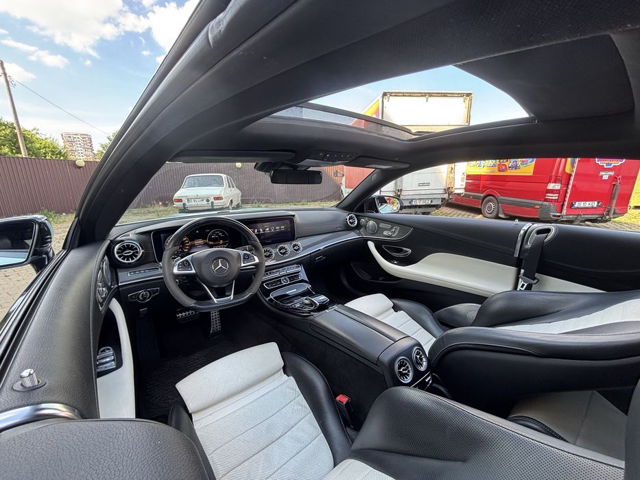 Mercedes E400 Coupe 4MATIC Edition 1 | 333 CP | Full Option | Burmester | HUD | Webasto | Clapetă | Panoramic | Soft Close
