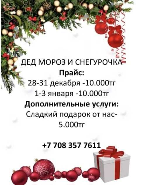 Дед Мороз и Снегурочка