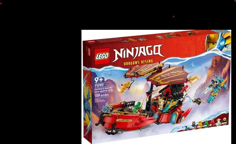 LEGO® Ninjago 71797 – Destiny’s Bounty – Cursa contra timp