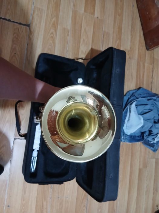 Vînd tropetă nouă am cupărato ce va timp în urmă schimb pe clarinet