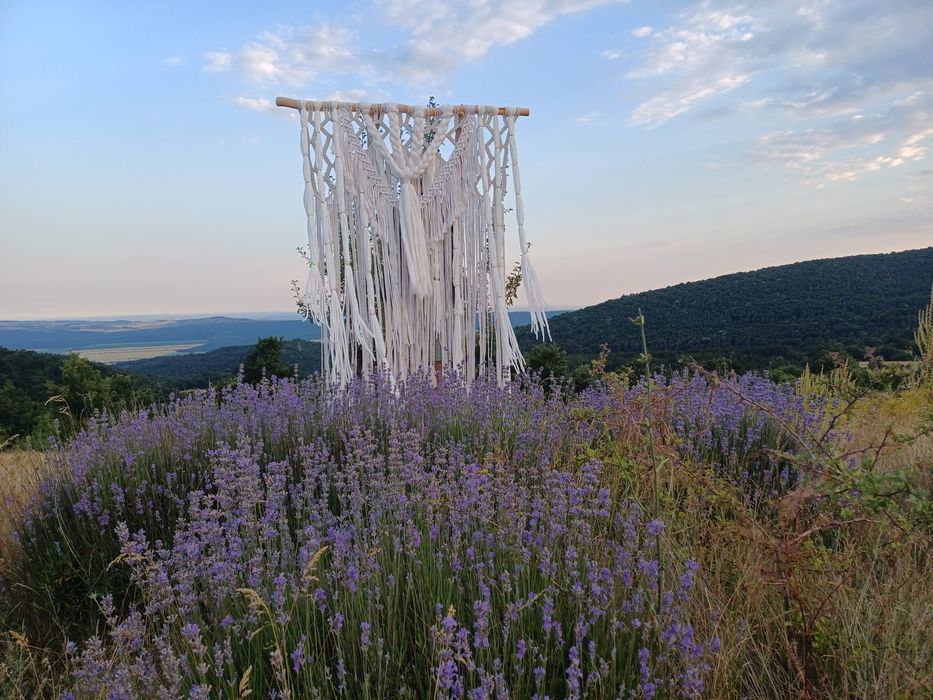 Макраме арка за повод