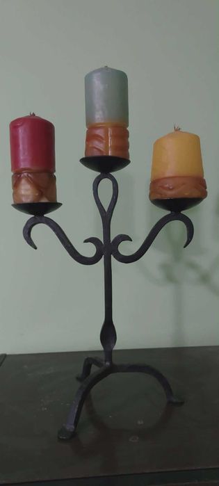 Свещник от ковано желязо