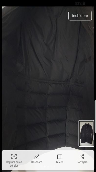 Geaca Atelier Noir luata din Canada