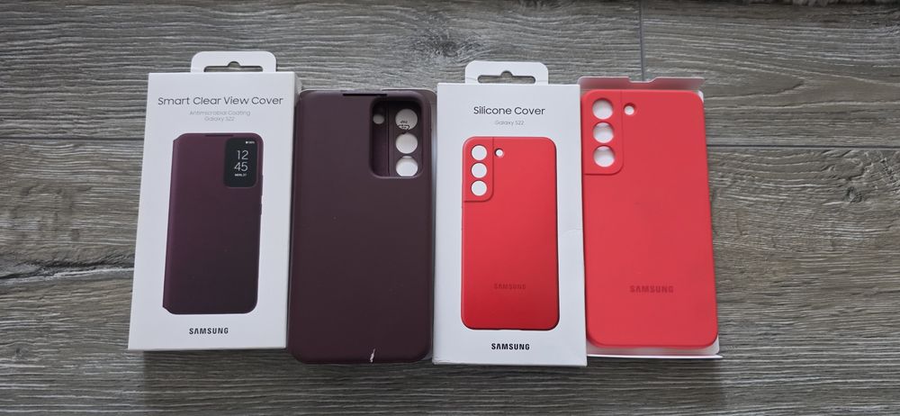 Vand 2 huse Samsung S22 originale