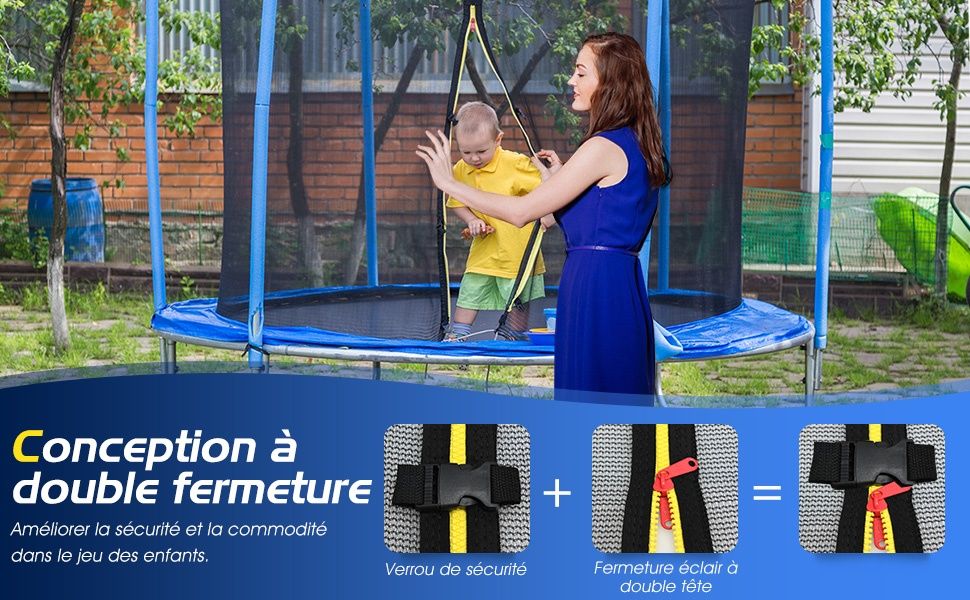 Plasa protecție trambulina 305cm