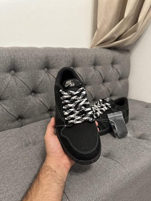 Adidasi Jordan 1 Low Dark Phantom - Full Box