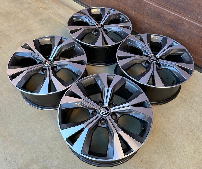 Jante 18 5×112 Originale Skoda Kodiaq Karoq Octavia Superb, VW Seat