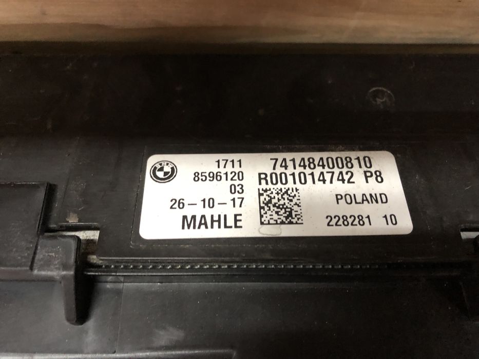 Ansamblu radiatoare + electroventilator BMW G30, G31 - 2.0d B47