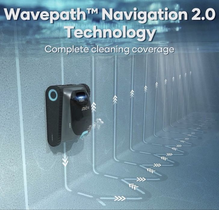 Безпроводной робот пылесос для бассейна