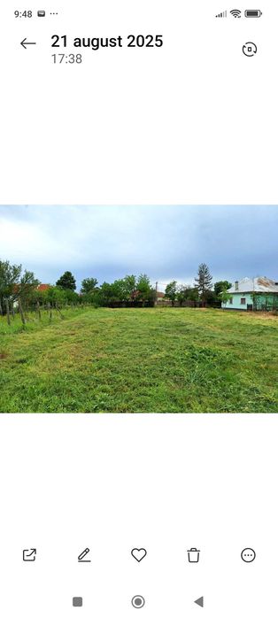 Vând teren intravilan 1796 mp, deschidere 30 m, utilități complete - în orașul Piatra-Olt, jud Olt