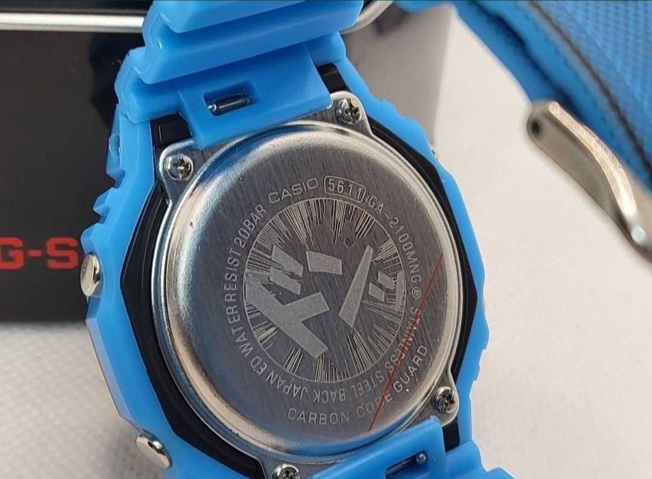 Ceas Casio g shock Manga THEME GA2100 MNG. Blue, Nou,Garantie 2 ani