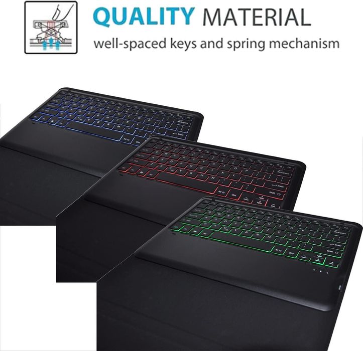 Калъф с клавиатура/поставка за преносим компютър до 13" ABEL IO