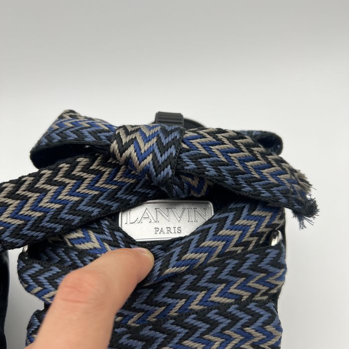 Lanvin Curb Navy Blue