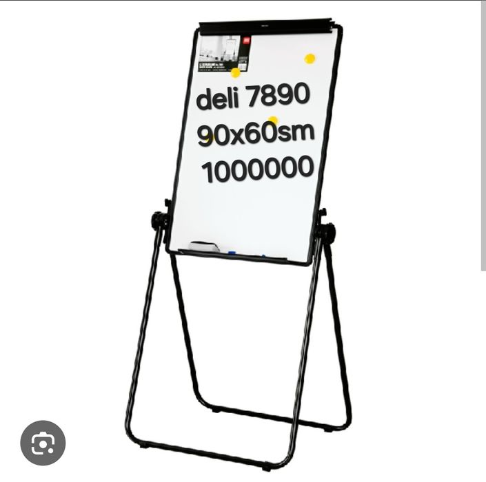 Del 7890i flipchart doska 90x60sm