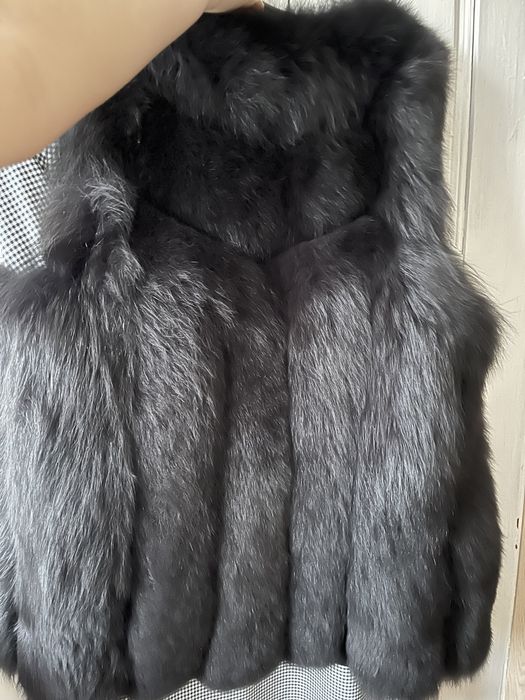 Безрукавка песец натуральный