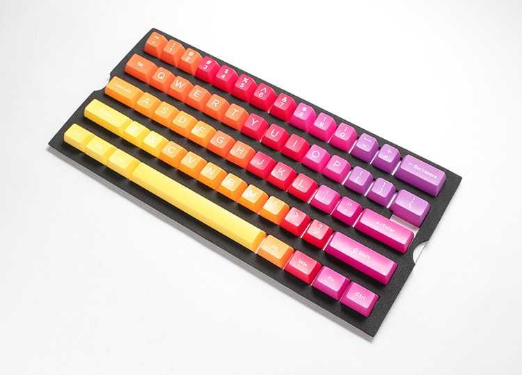^Клавиши Ducky Afterglow SA - keycap set 108-Key ABS Doubleshot